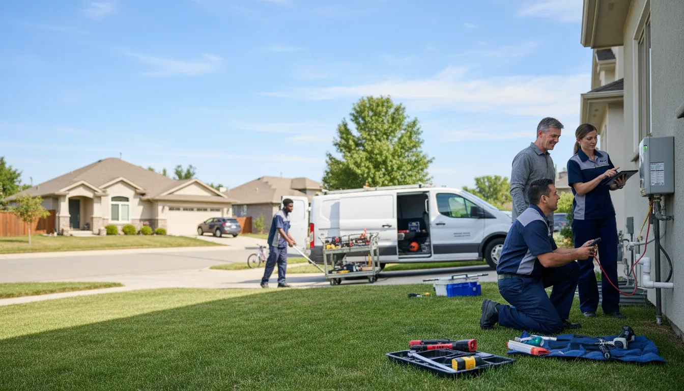 Tankless water heater service in Rothsay, MN